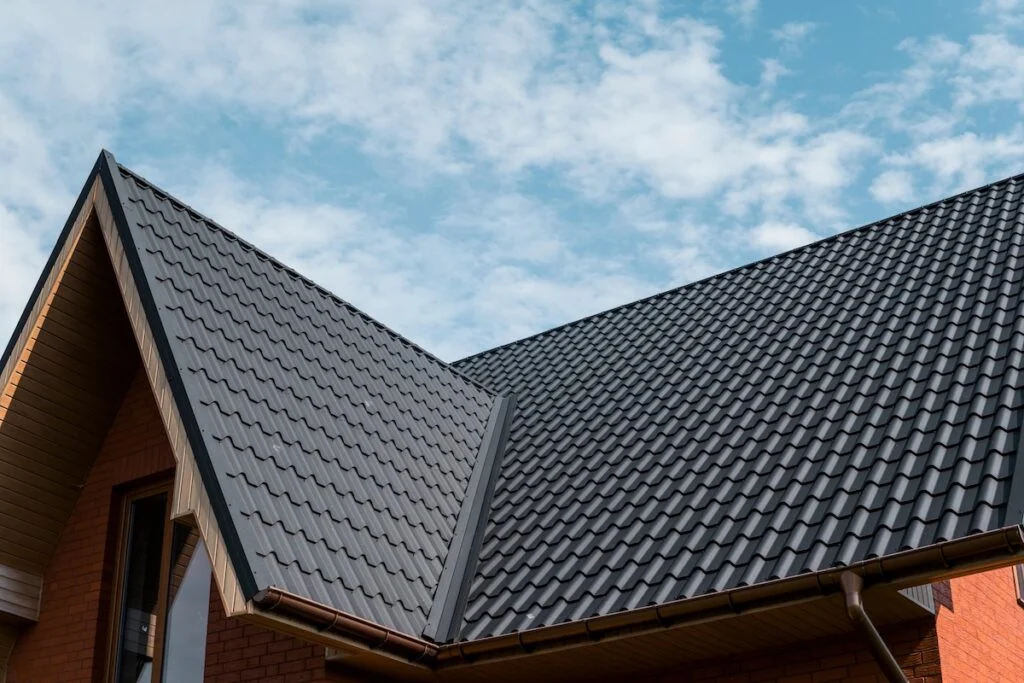 black metal roofing