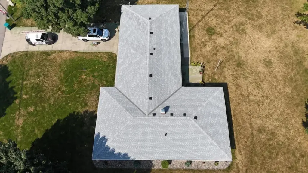 OneWay finished roof