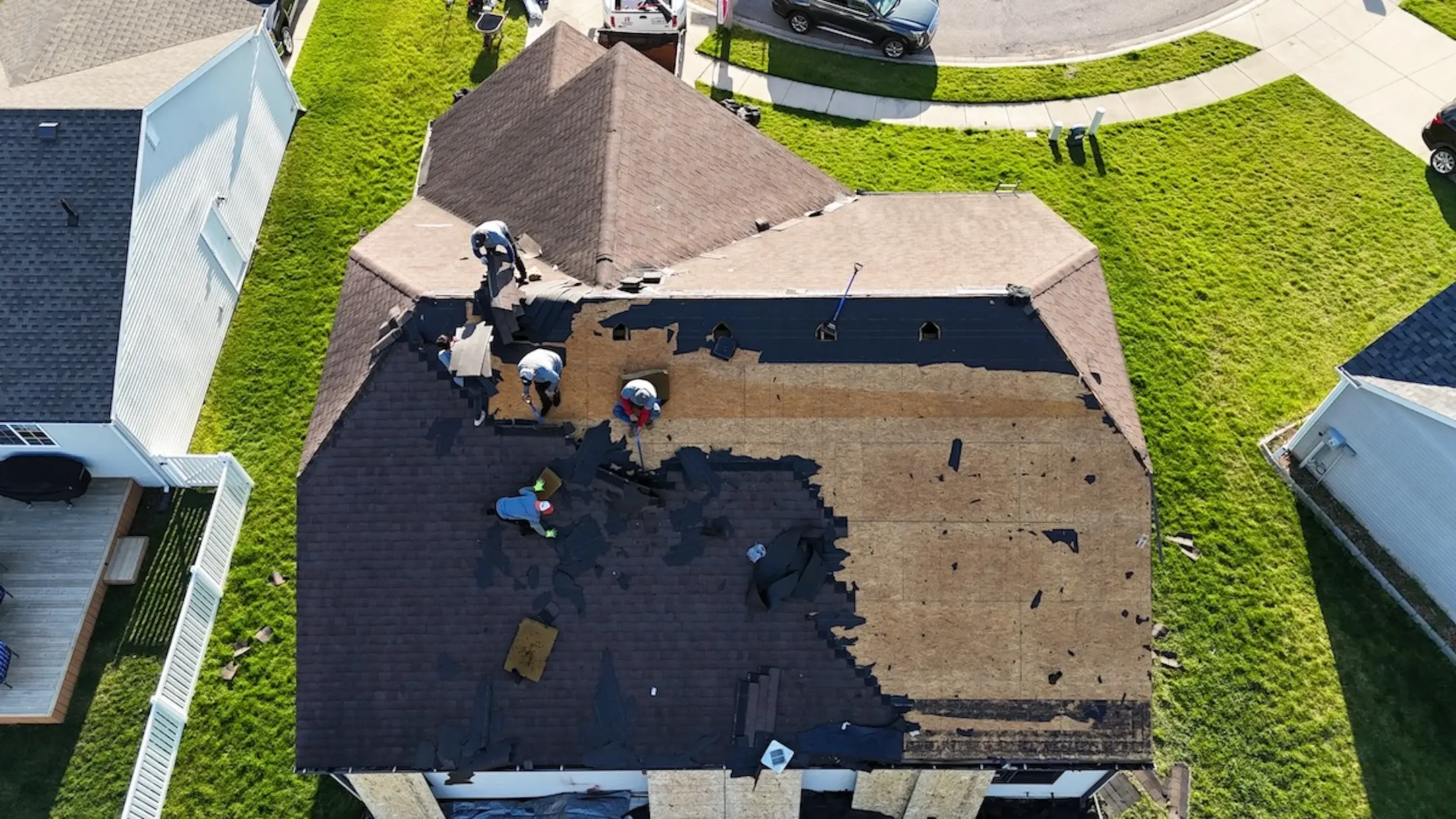 red asphalt roofing michigan city